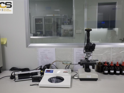 Thiết bị phòng lab trung tâm kiểm nghiệm mỹ phẩm