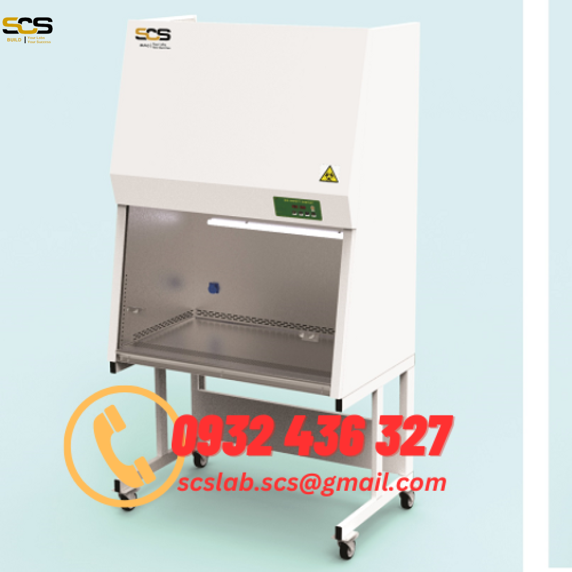 Tủ An Toàn Sinh Học Cấp 2 Kích Thước 700mm (cho 1 người sử dụng)