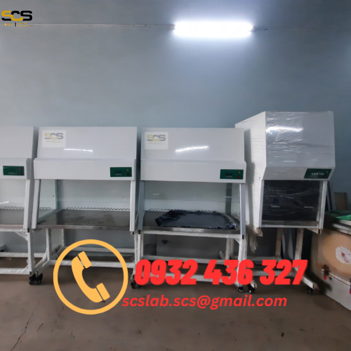 Tủ An Toàn Sinh Học Cấp 2 Kích Thước 700mm (cho 1 người sử dụng)