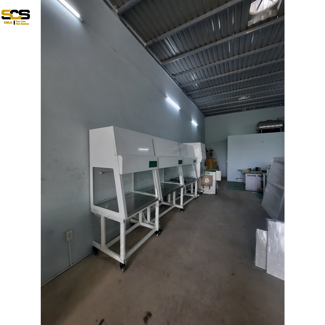 Tủ cấy vi sinh dòng khí thổi đứng cửa trượt kích thước 900mm