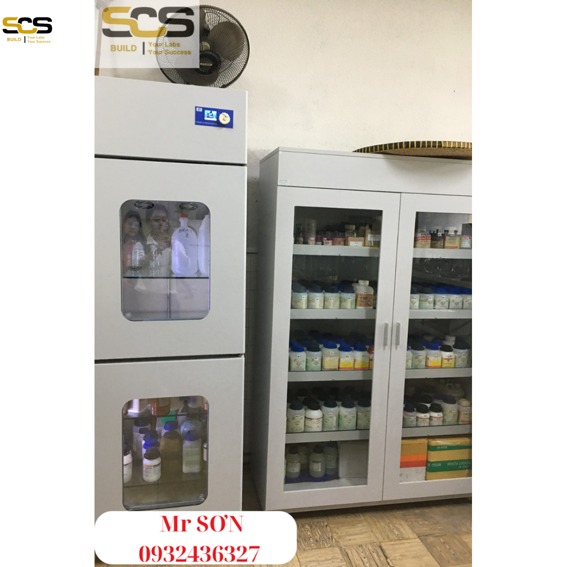 Tủ đựng hóa chất có lọc hấp thu bằng ván MFC