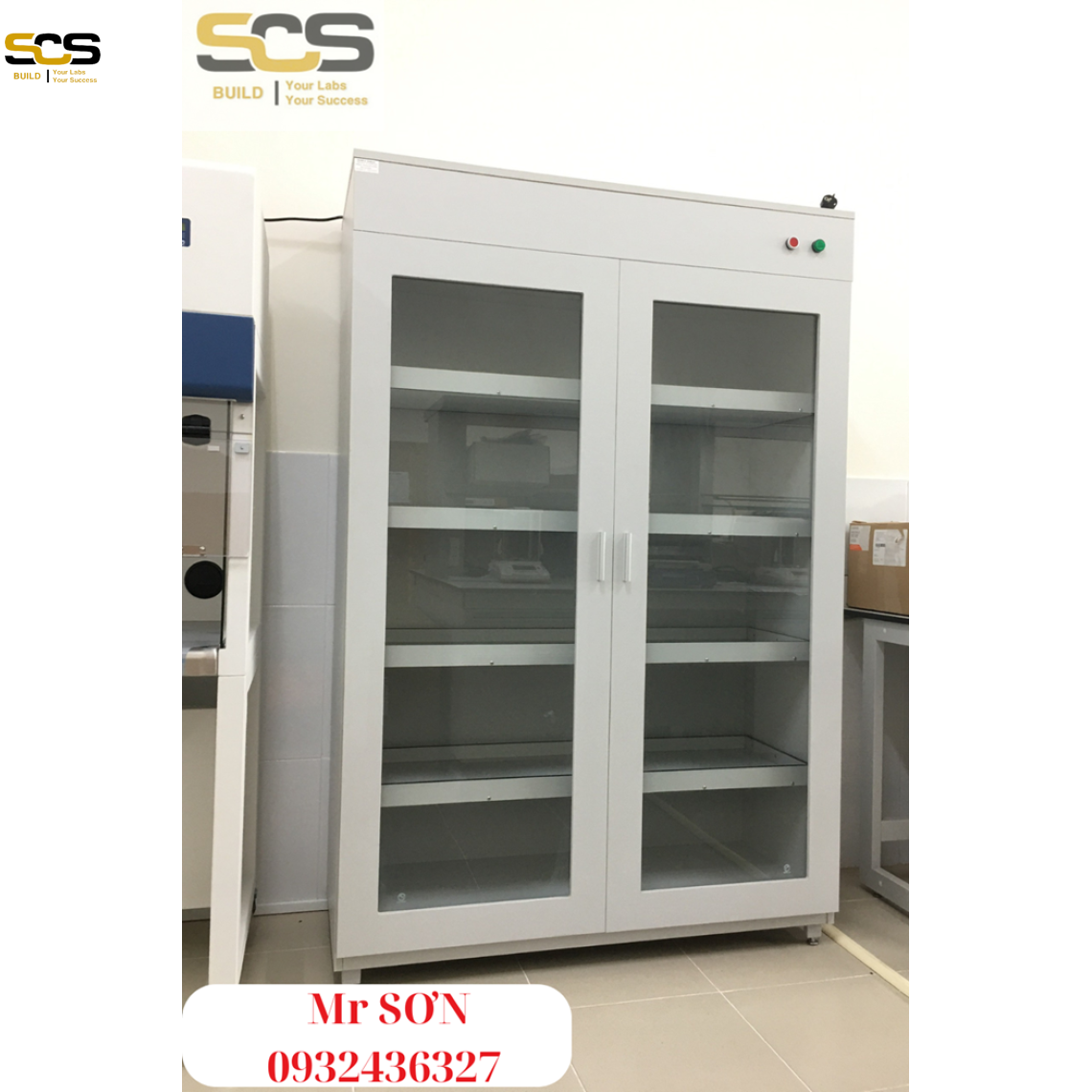 Tủ đựng hóa chất có lọc hấp thu bằng ván MFC