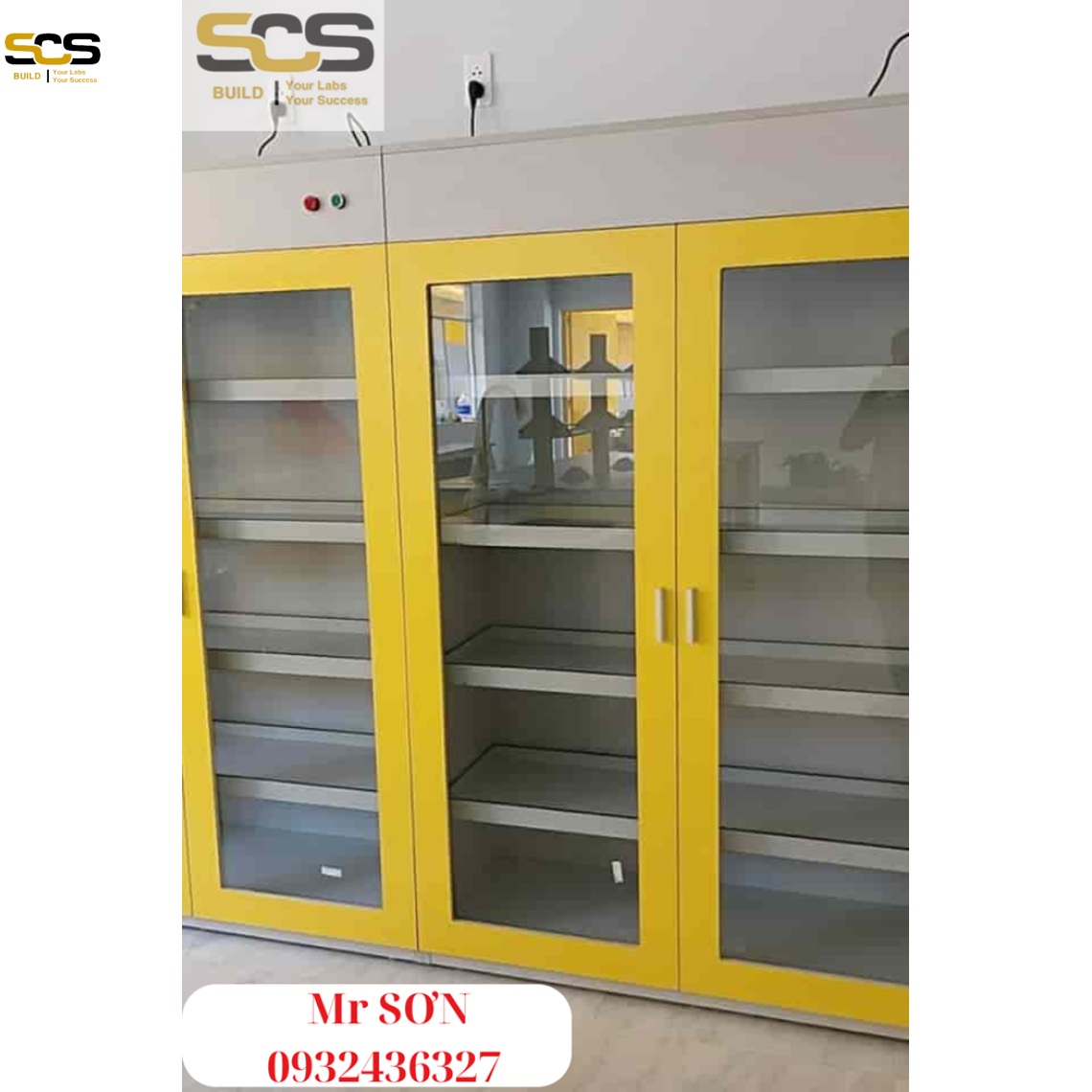Tủ đựng hóa chất có lọc hấp thu bằng ván MFC