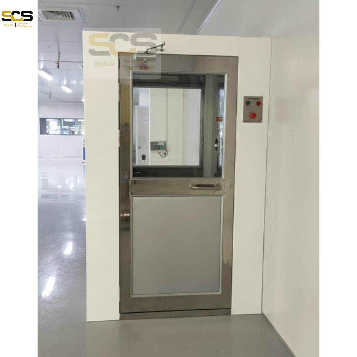 Buồng tắm khí sạch -  Airshower loại 8-9 người 