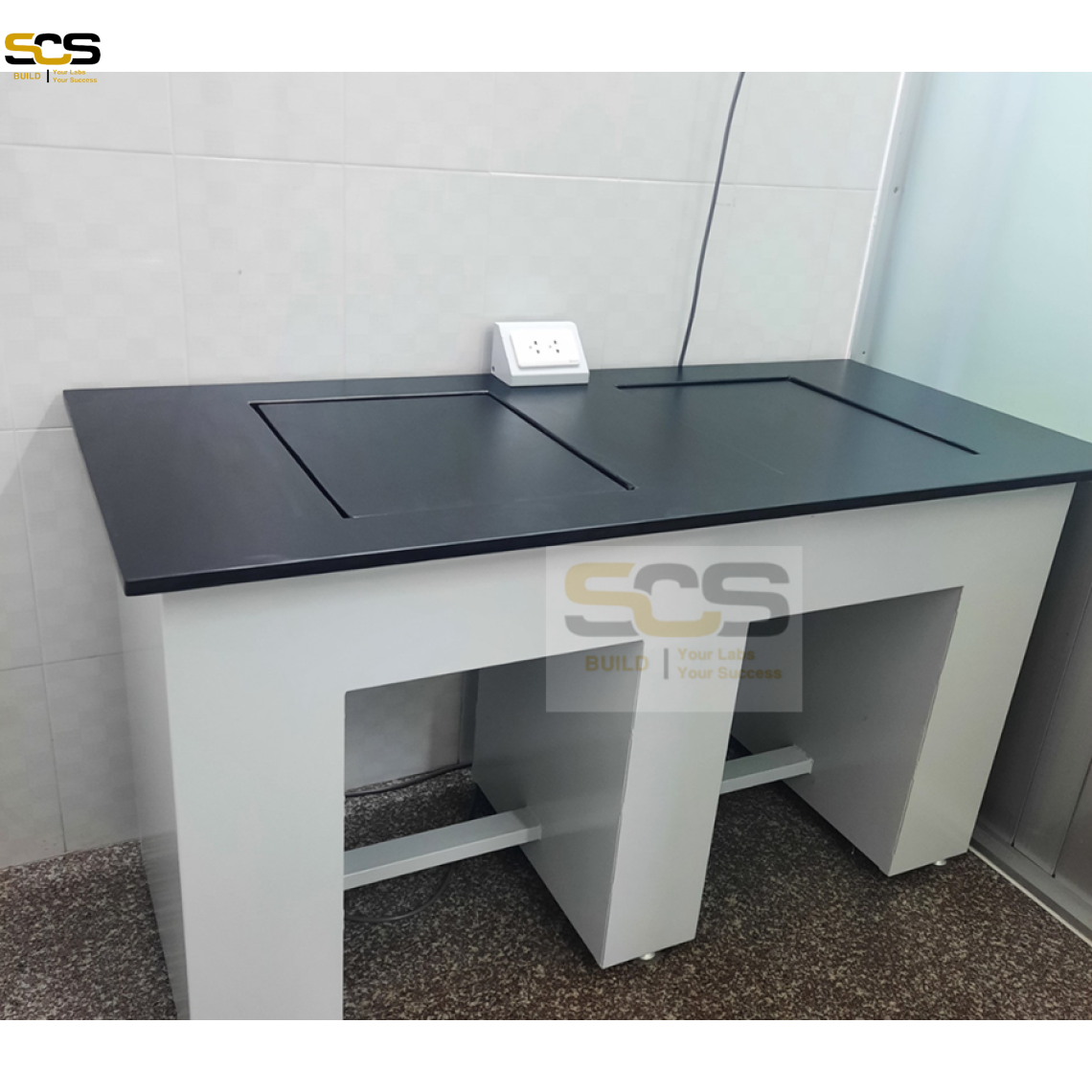 Bàn cân chuyên dụng phòng thí nghiệm 2 vị trí