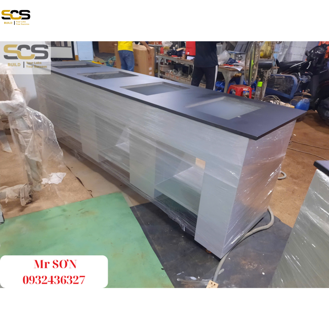 Thiết kế, sản xuất và lắp đặt bàn cân công ty Dược TP HCM ( Tân Bình )