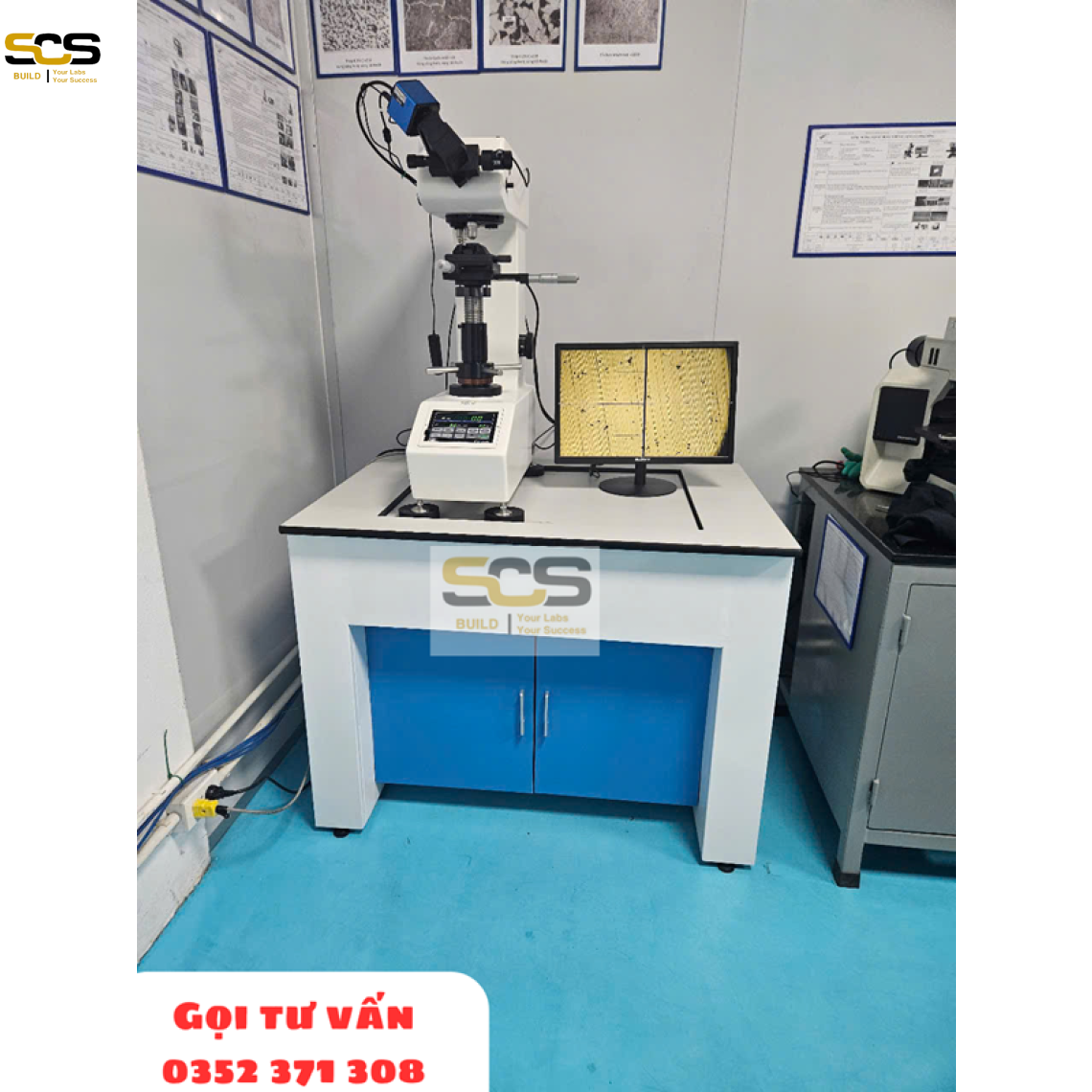 Bàn cân phòng thí nghiệm 1 vị trí, lắp đặt trên toàn quốc