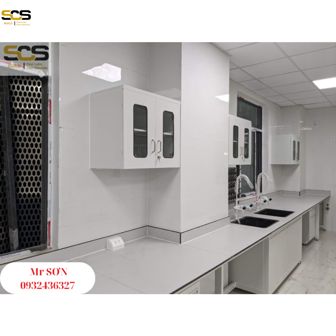 Bàn thí nghiệm áp tường có chậu rửa - Giá tốt 2024