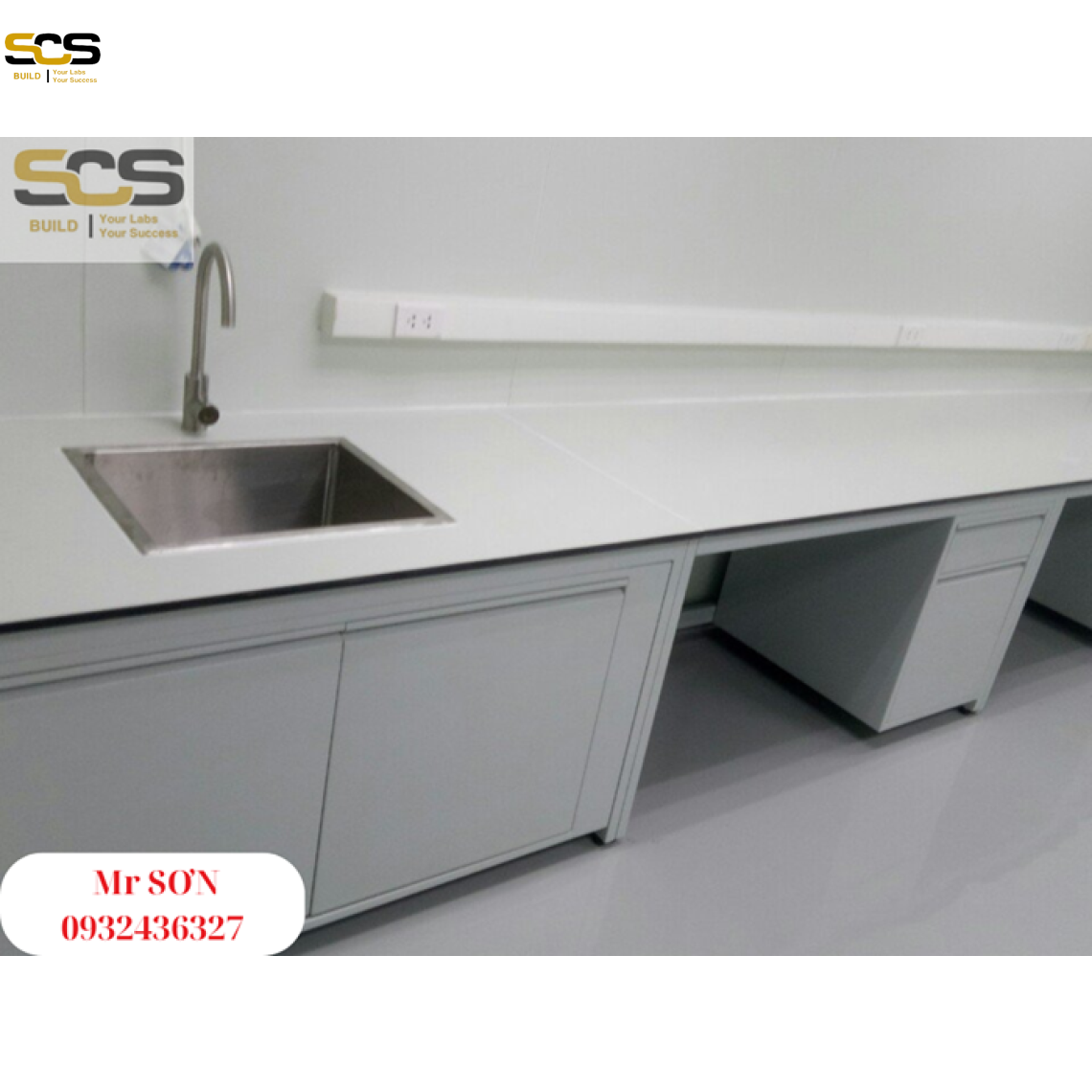 Cung cấp bàn thí nghiệm có chậu rửa kích thước 1200mm