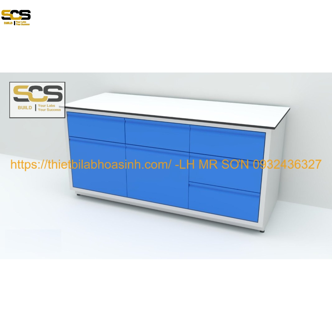 BÀN THÍ NGHIỆM ĐƠN FULL HỘC MẶT BÀN KHÁNG HÓA CHẤT