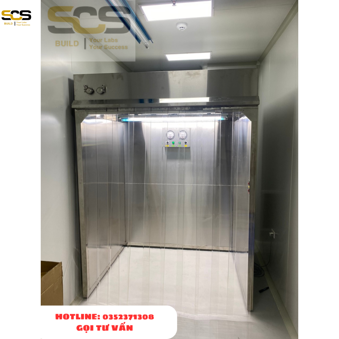 Lafcan, Buồng cân mẫu SCS LAB: giá thành hợp lý, chất lượng được khẳng định