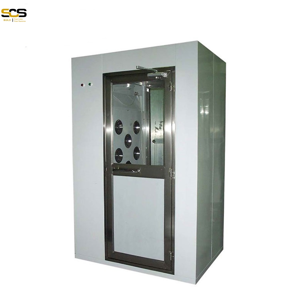 Air shower bên trong bằng inox cho 1-2 