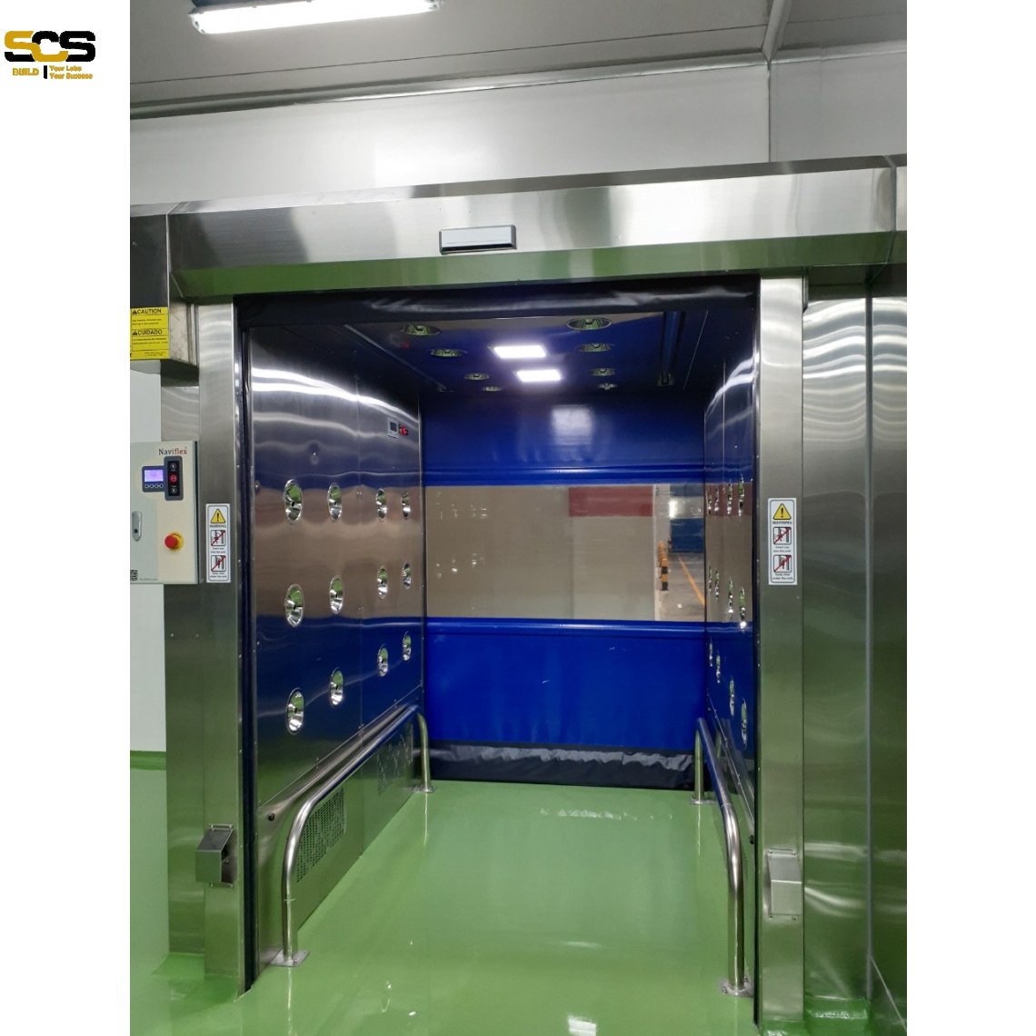 Tiện Ích Của Việc Sử Dụng Buồng Thổi Khí - Airshower Cửa Tự Động Trong Phòng Sạch