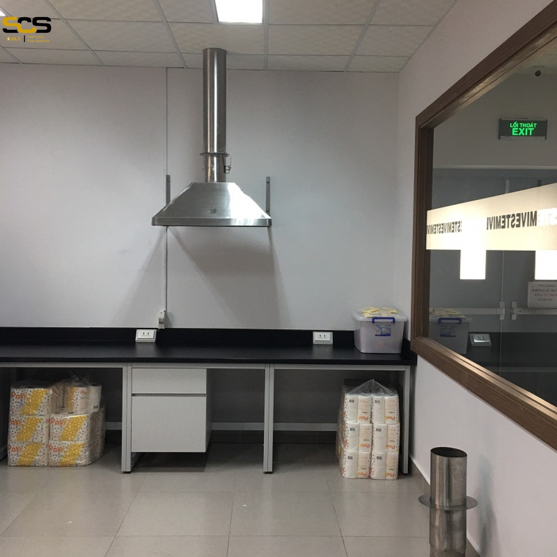 BỘ CHỤP HÚT INOX CHO MÁY QUANG PHỔ AAS