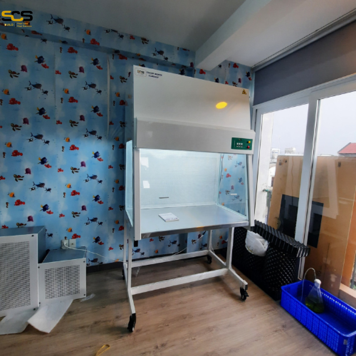 Tủ Cấy Vi Sinh Dòng Thổi Ngang Loại 1m5