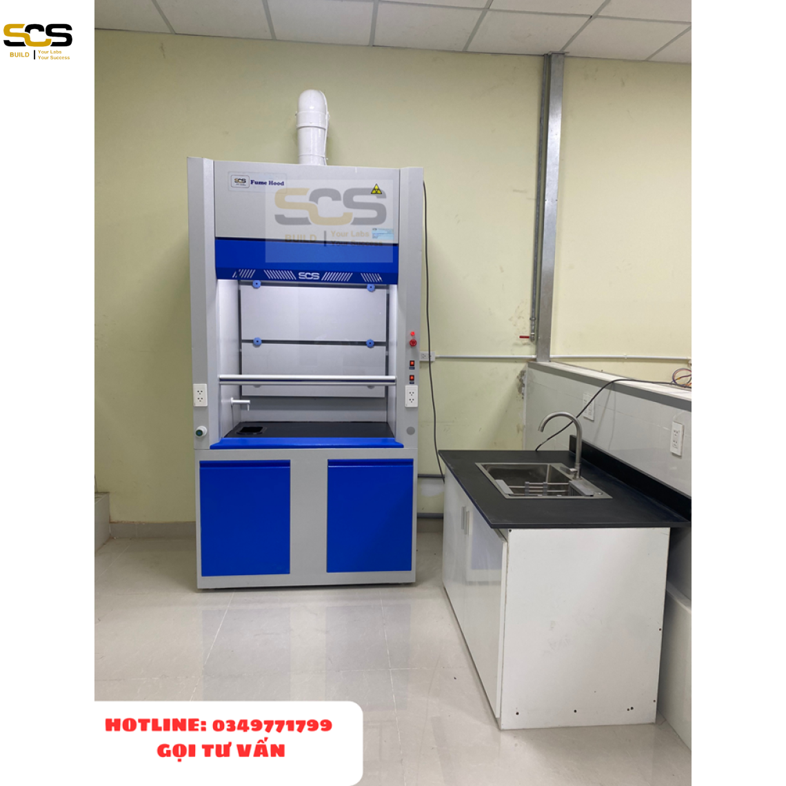 Fumehood - Tủ hút khí độc phòng thí nghiệm Việt Nam