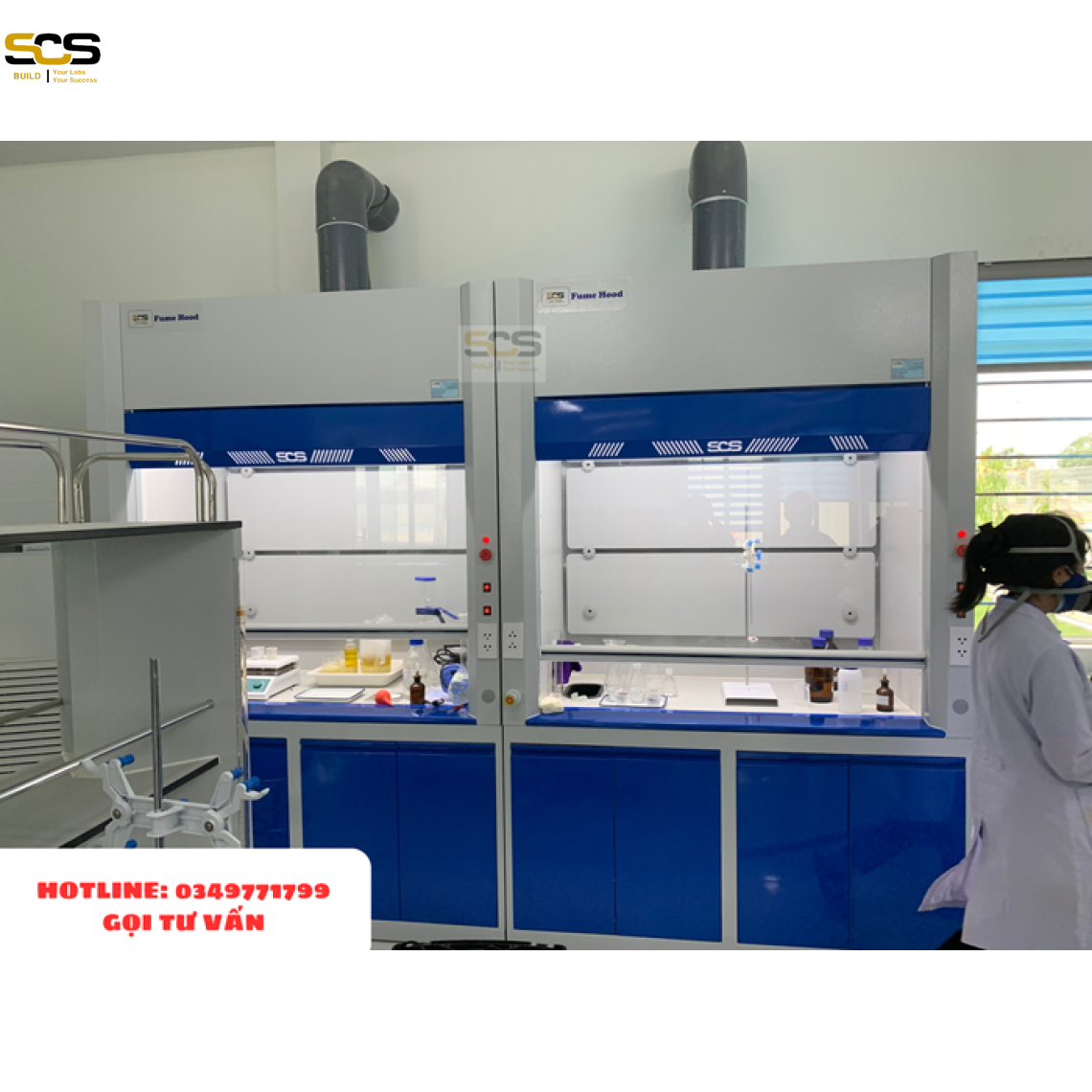 Thiết kế phòng lab R&D hương liệu thực phẩm khu vực miền nam