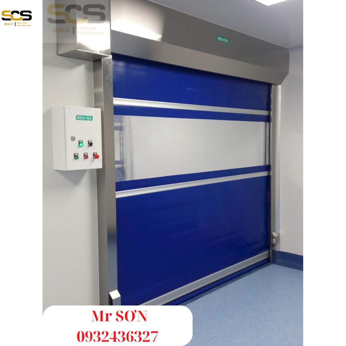 Cung cấp buồng thổi khí cửa cuốn cho phòng sạch - Giá tốt nhất 2024