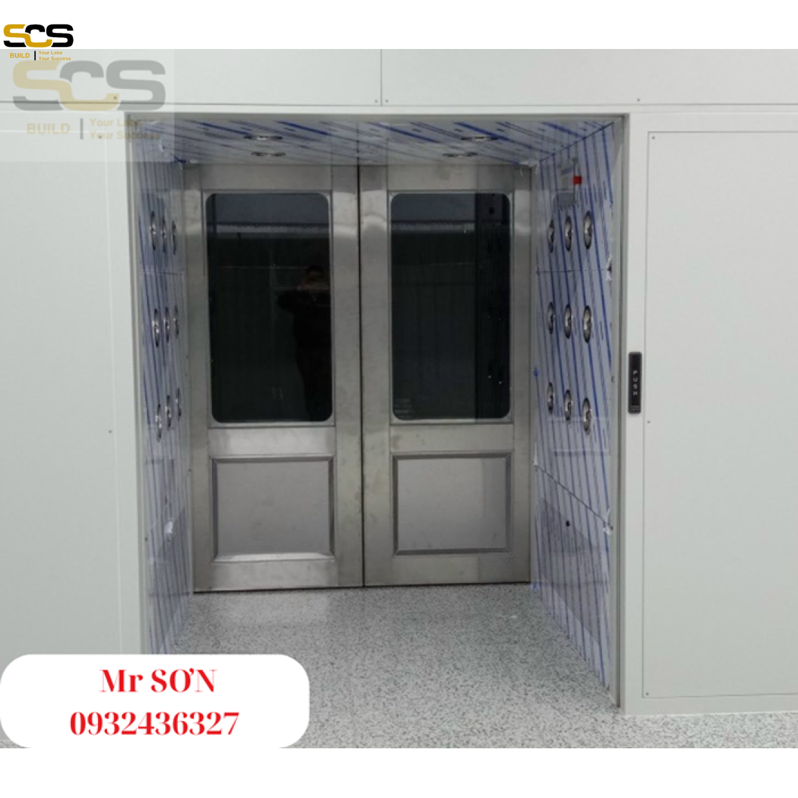 Thông số kỹ thuật Buồng thổi khí - Airshower ( Loại cửa mở 2 cánh) giá tốt nhất 2024