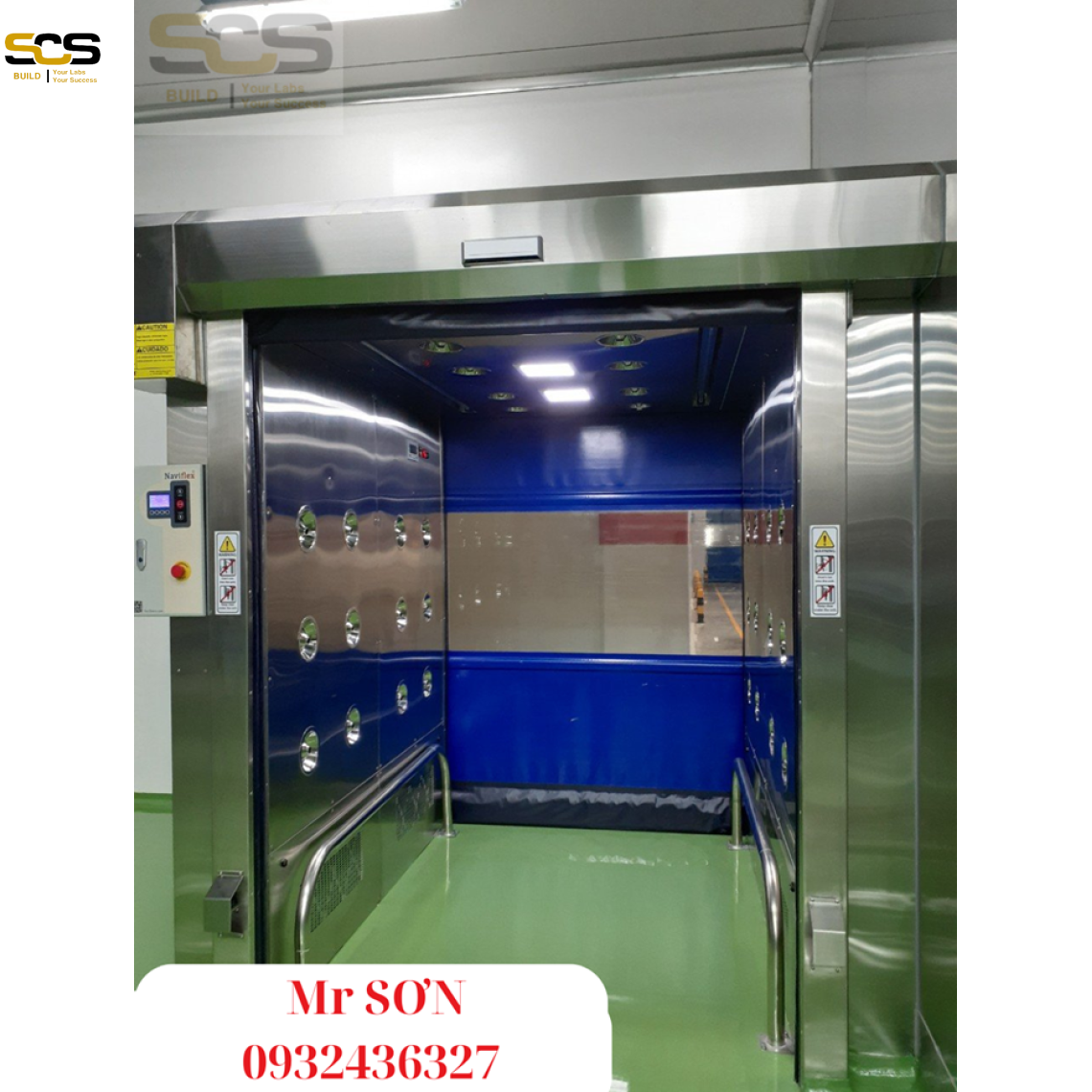 Cung cấp buồng thổi khí cửa cuốn cho phòng sạch - Giá tốt nhất 2024