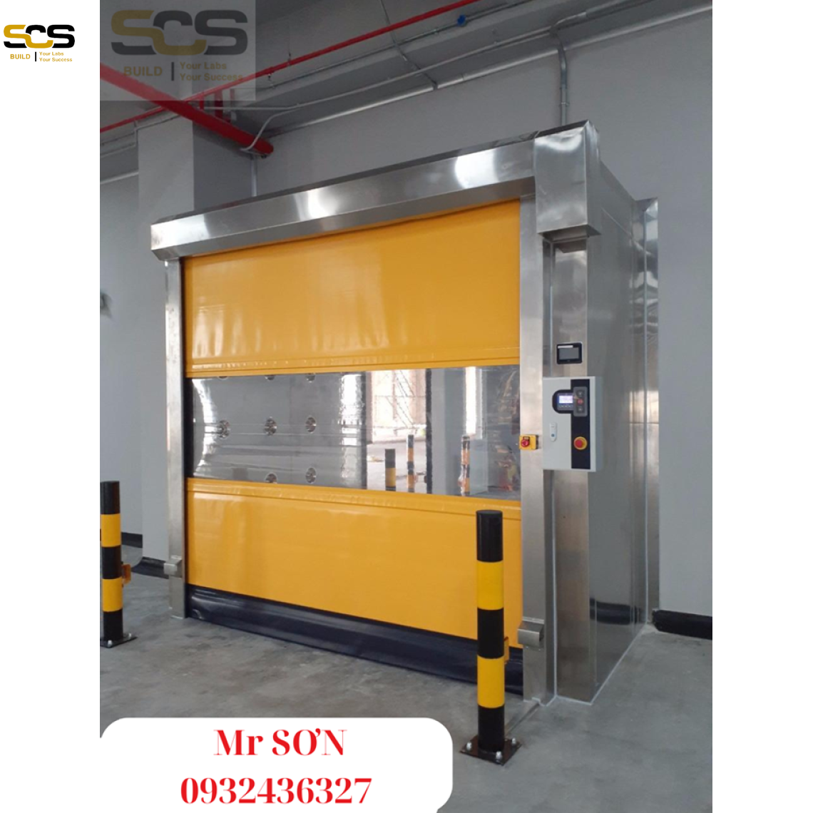 Cung cấp buồng thổi khí cửa cuốn cho phòng sạch - Giá tốt nhất 2024
