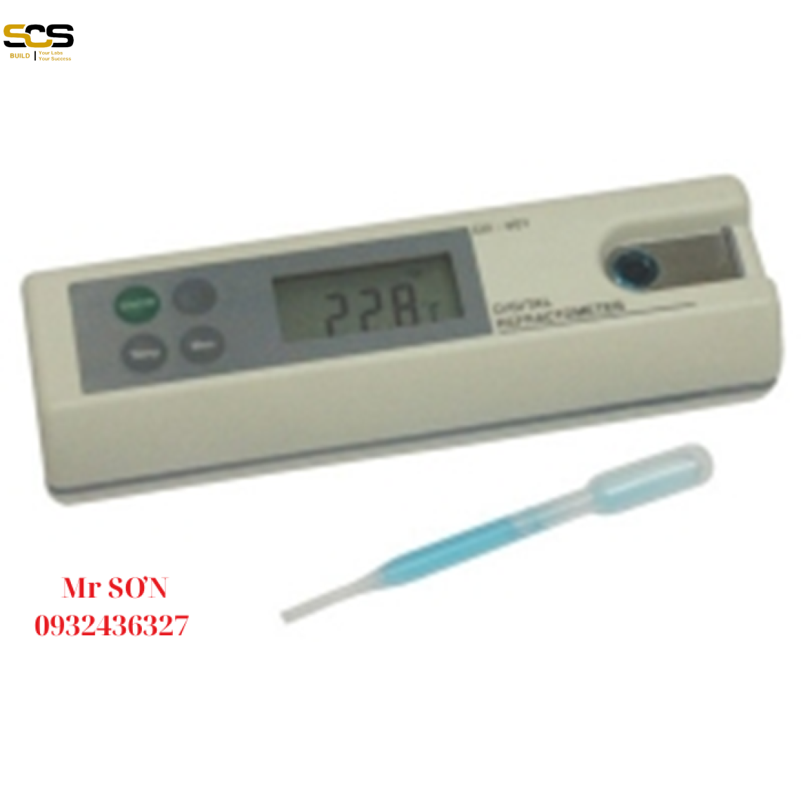 Khúc xạ kế đo độ mặn ngọt điện tử model: HRD-300