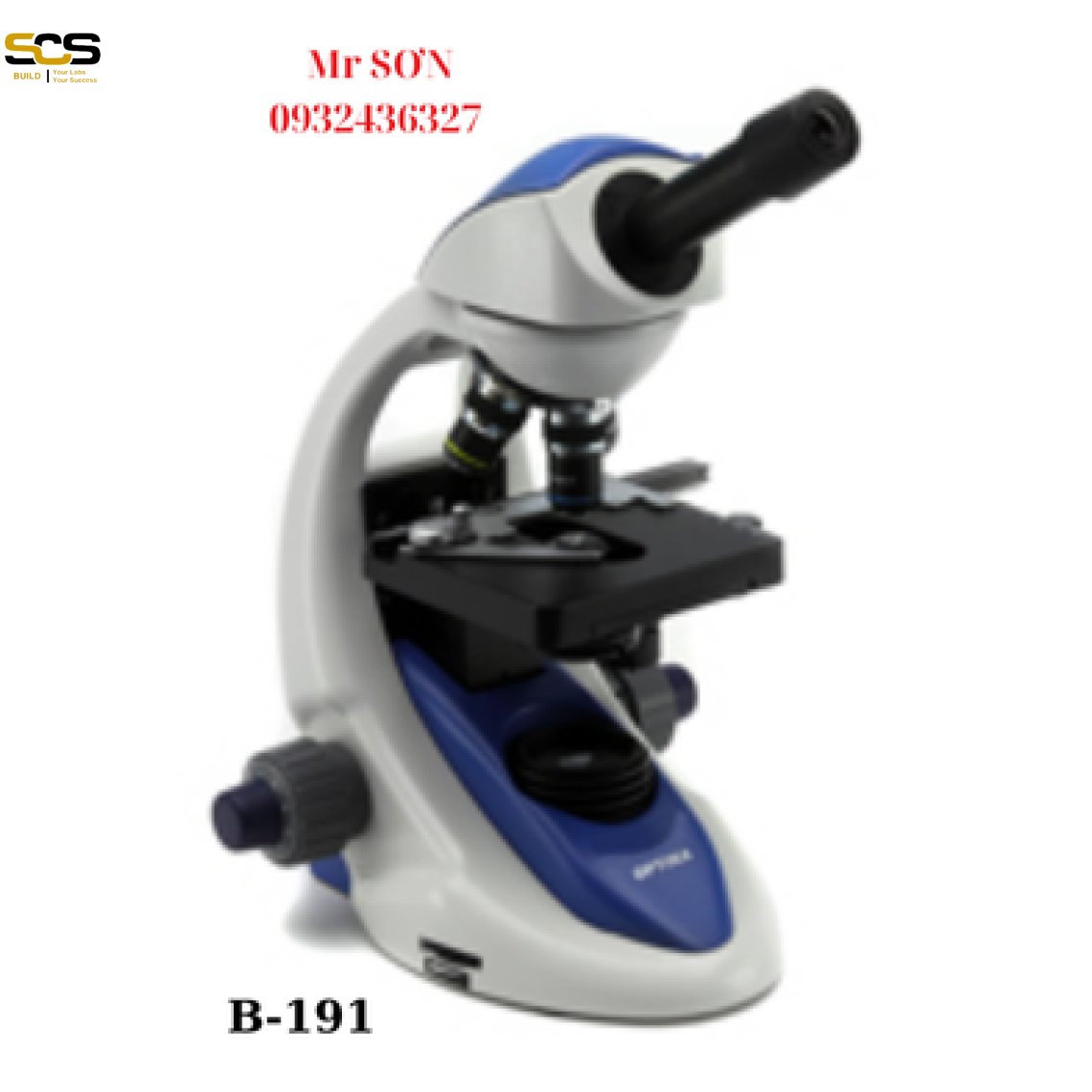 Kính hiển vi sinh học 1 mắt model: B-191