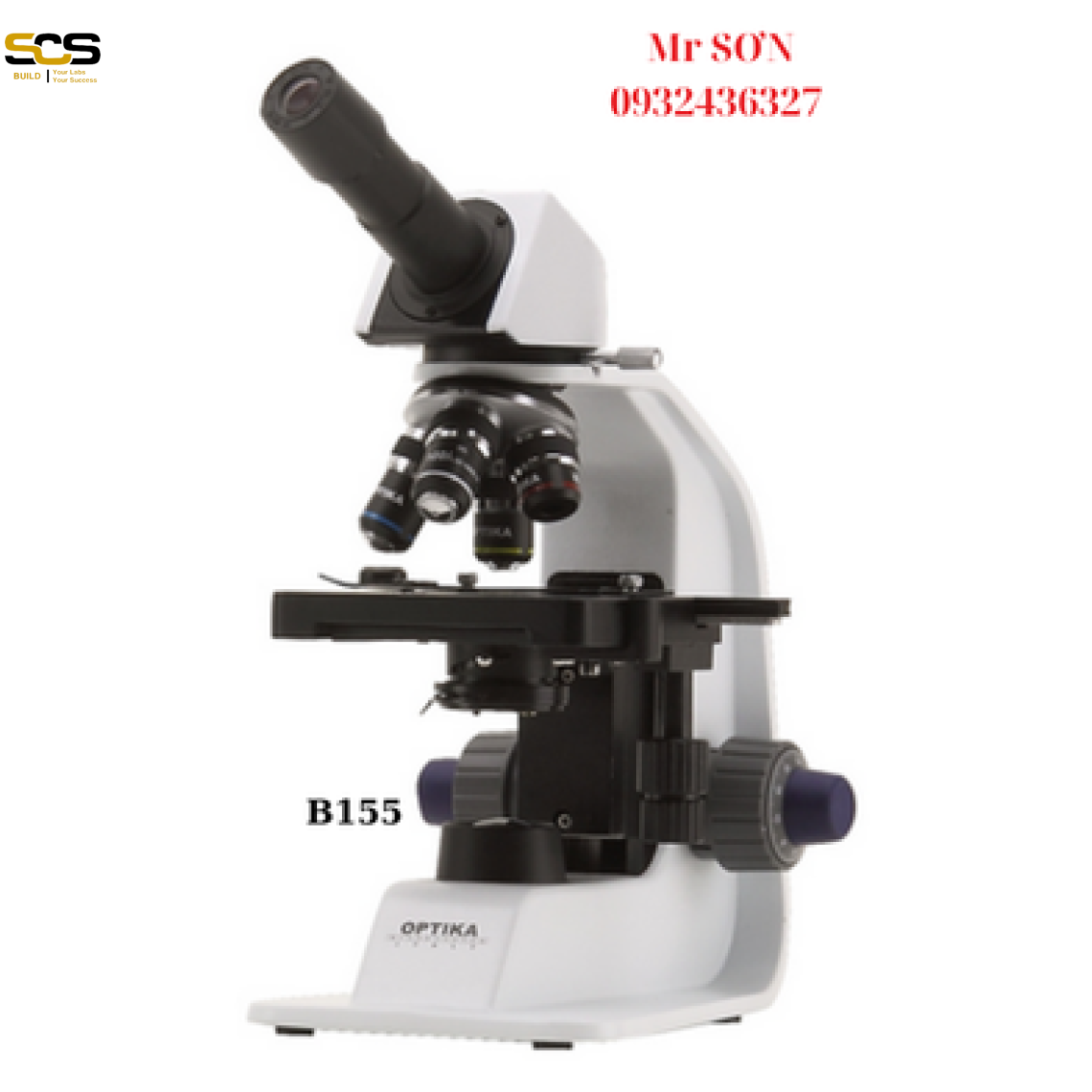kính hiển vi sinh học 1 mắt model: B-155