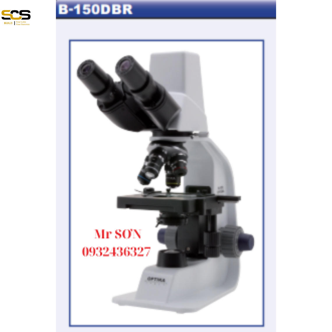 Kính hiển vi kỹ thuật số model: B-150DBR