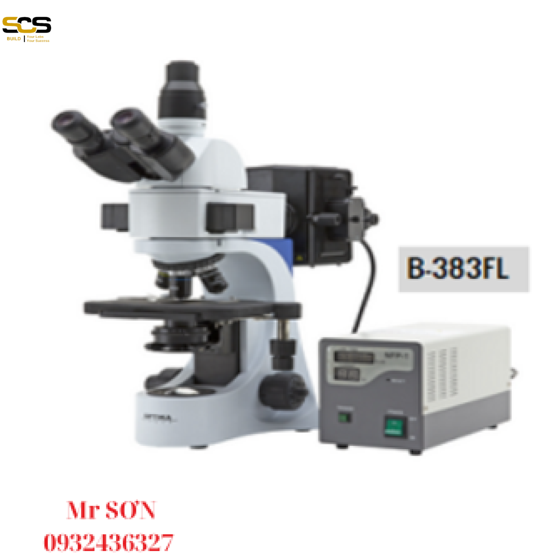 Kính hiển vi sinh học huỳnh quang 3 mắt model:  B-383FL 