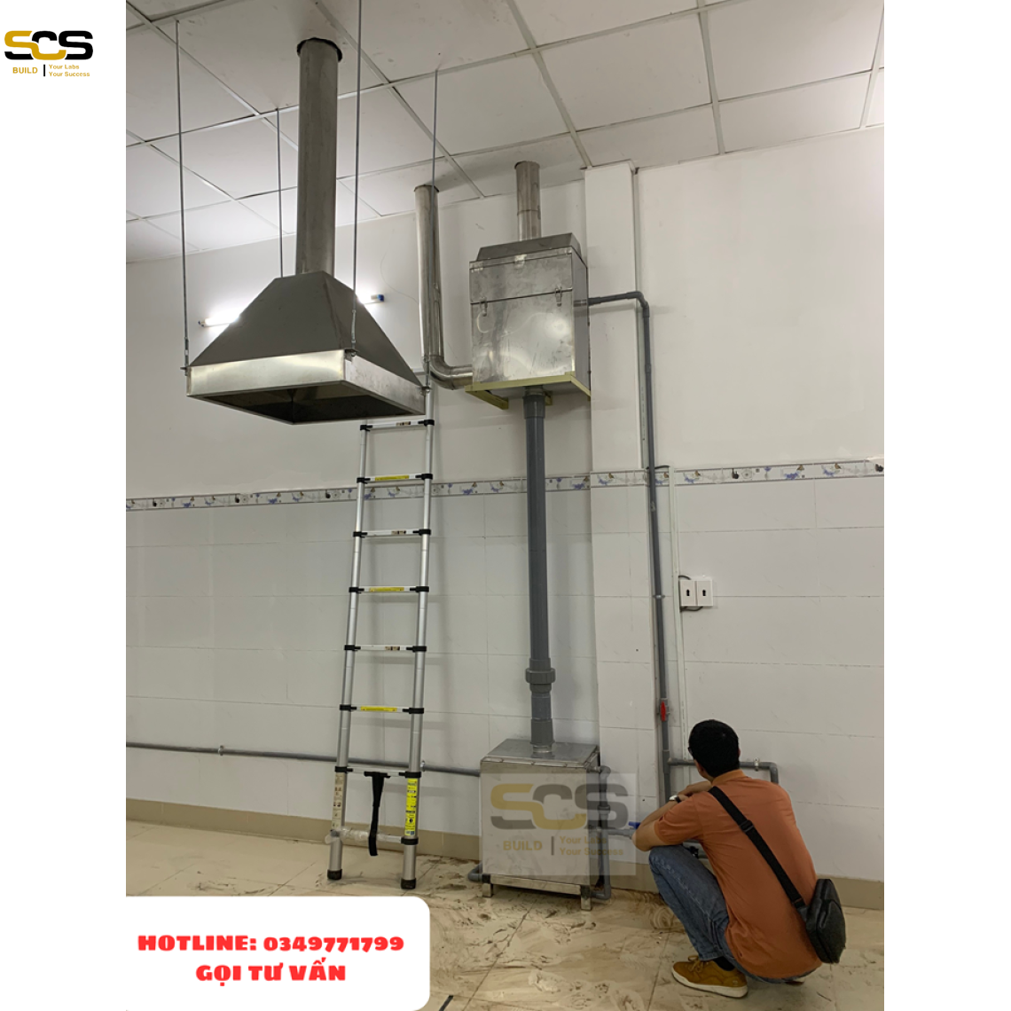 Chụp hút inox phòng thí nghiệm giá xuất xưởng tại Miền Nam
