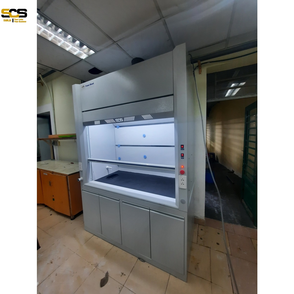 Tủ hút khí độc loại 1m5