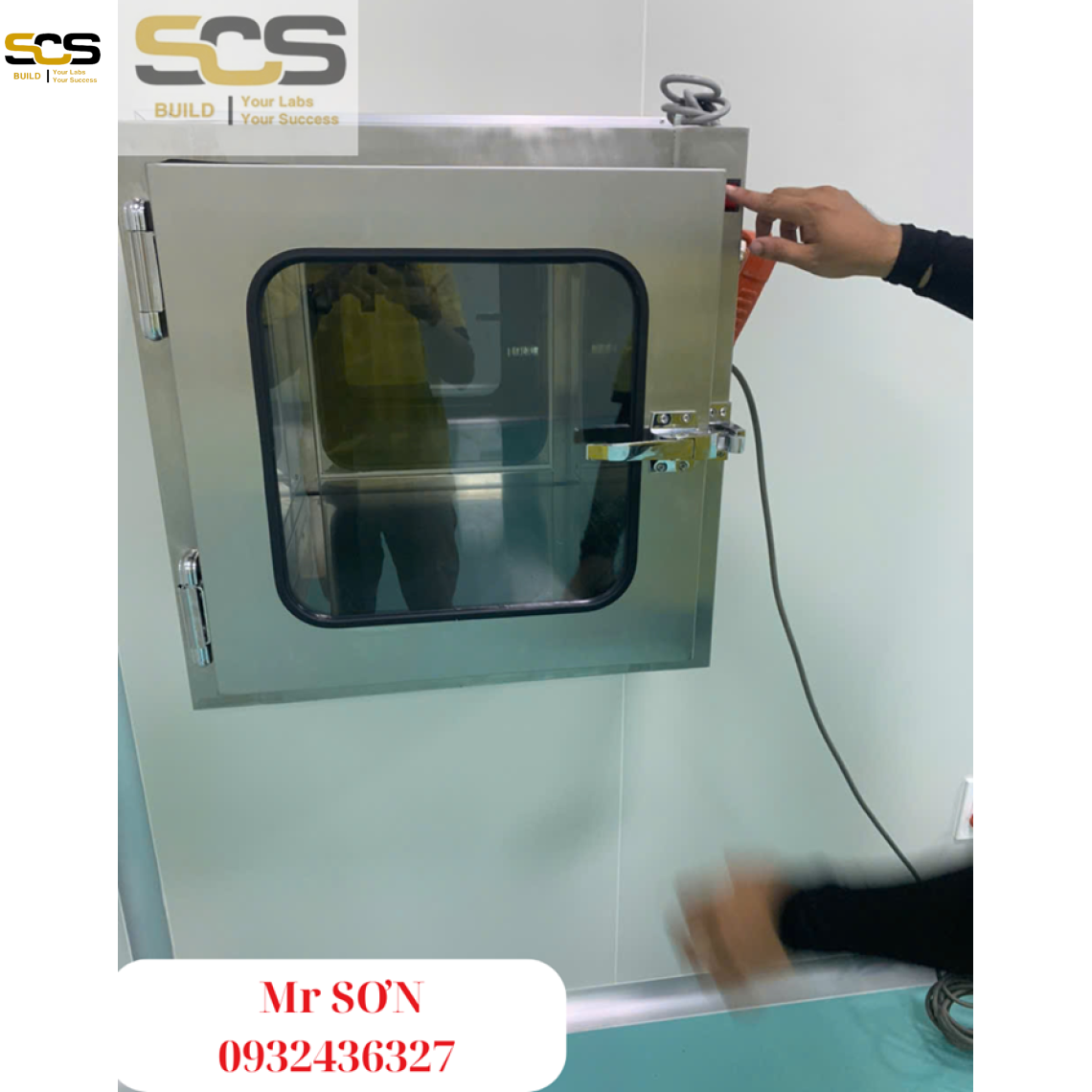 Lắp đặt thiết bị phòng sạch công ty TNHH Sản Xuất Xuất Nhập Khẩu Dược Mỹ Phẩm TIDO