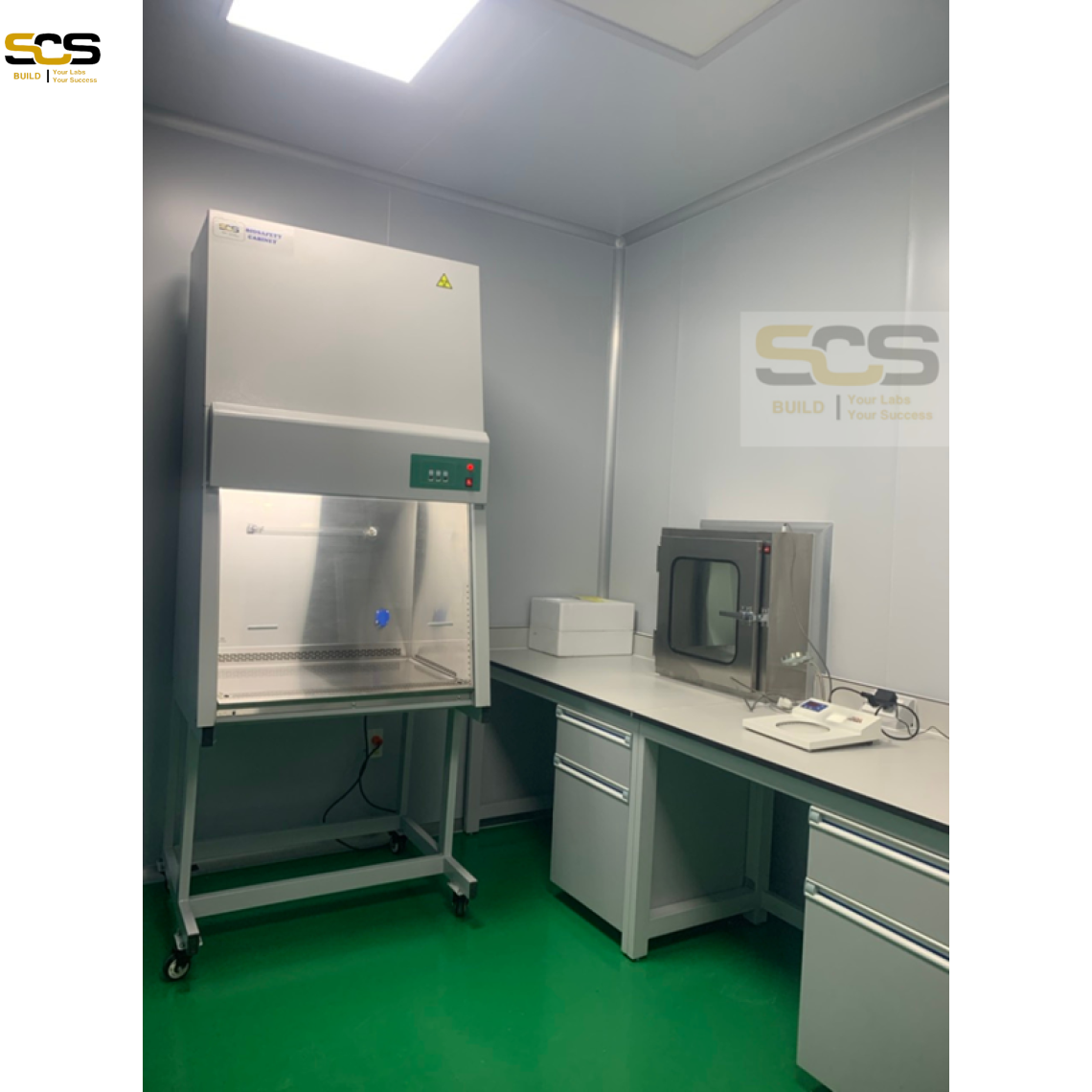 Thi công lắp đặt nội thất thiết bị phòng sạch vi sinh thực phẩm Công Ty Cổ Phần Tập Đoàn Trần Châu