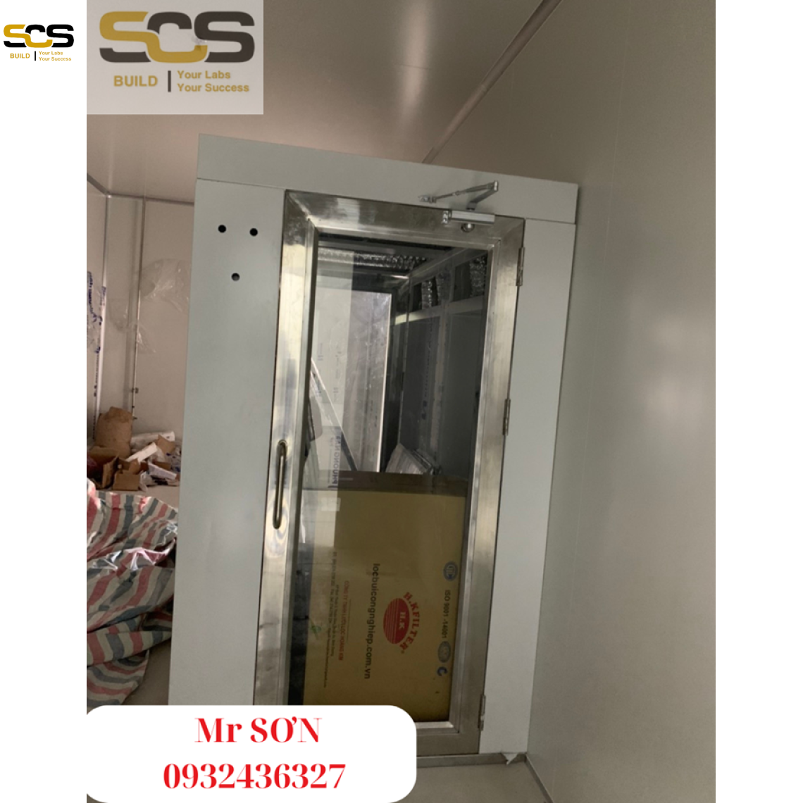 Lắp đặt thiết bị phòng sạch công ty TNHH Sản Xuất Xuất Nhập Khẩu Dược Mỹ Phẩm ( Long An )