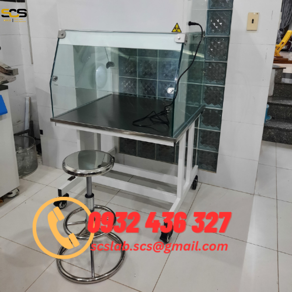 Ghế Inox chuyên dụng Phòng Thí Nghiệm 