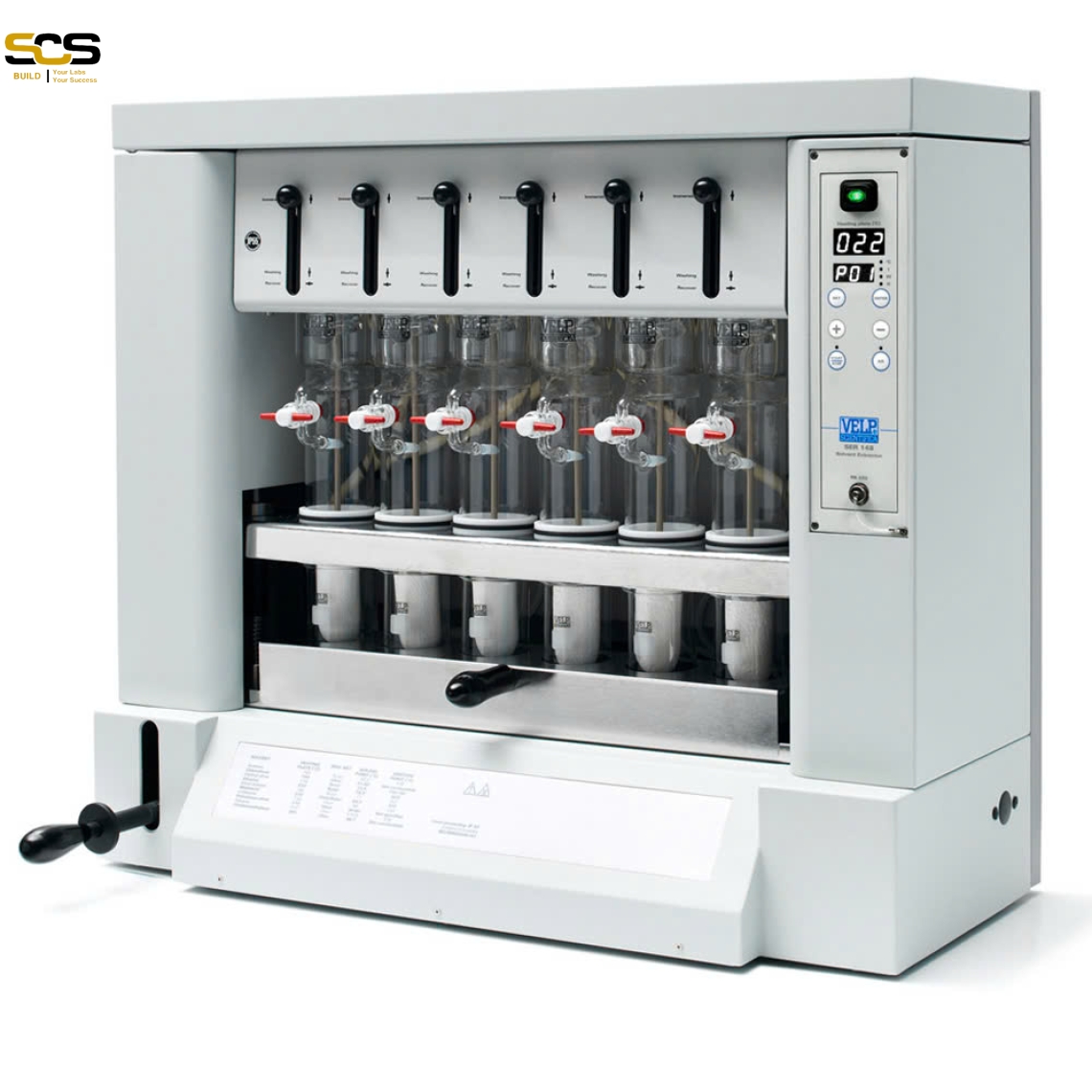 Cung cấp Bộ chiết dung môi tự động (bộ chiết béo tự động) Model: SER148/6