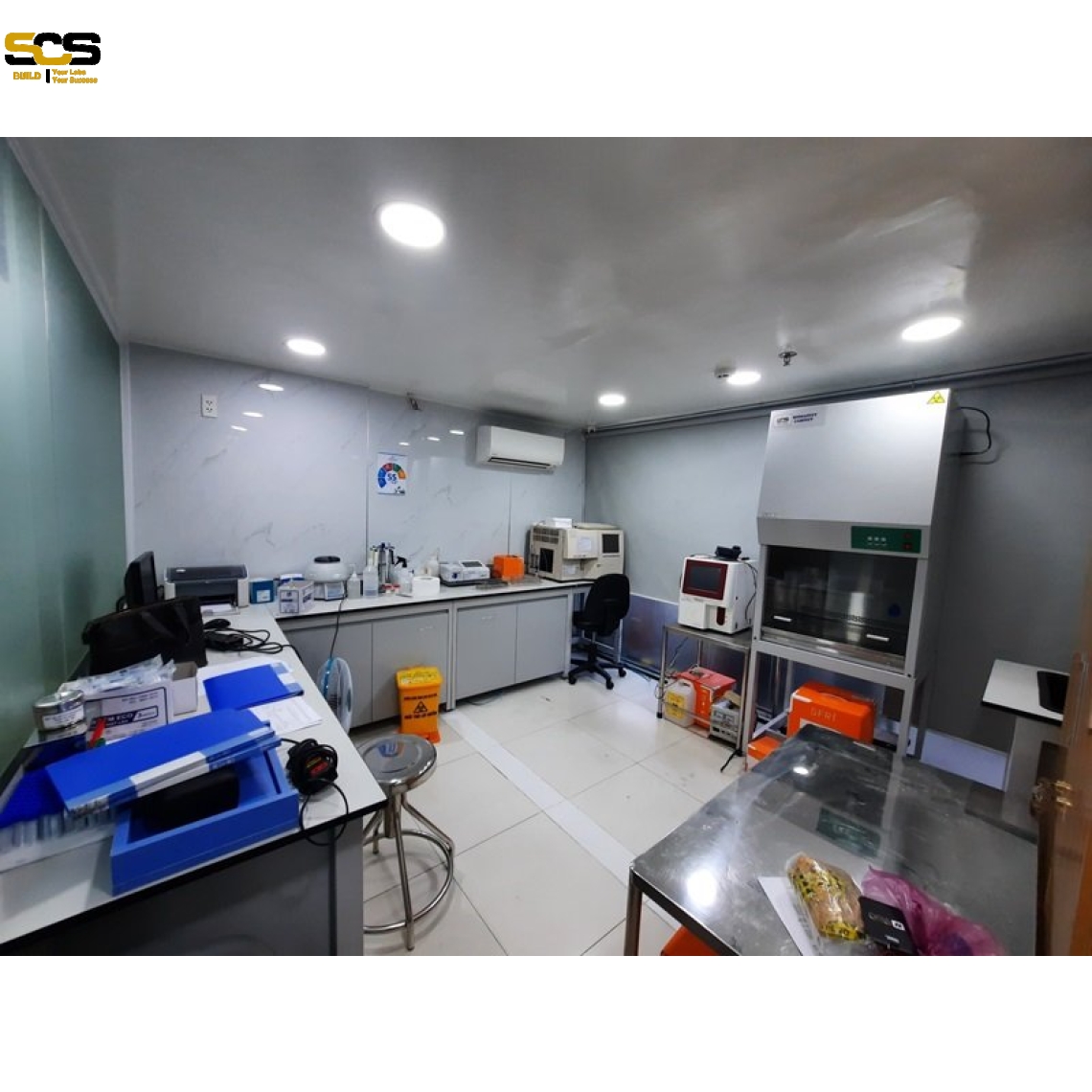 THIẾT KẾ PHÒNG XÉT NGHIỆM BỆNH VIỆN