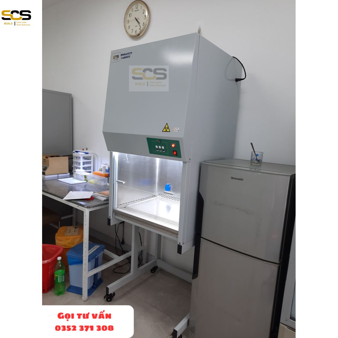 Tủ an toàn sinh học class ii 700mm – SCS LAB – Giá tại xưởng sản xuất rẻ, chất lượng