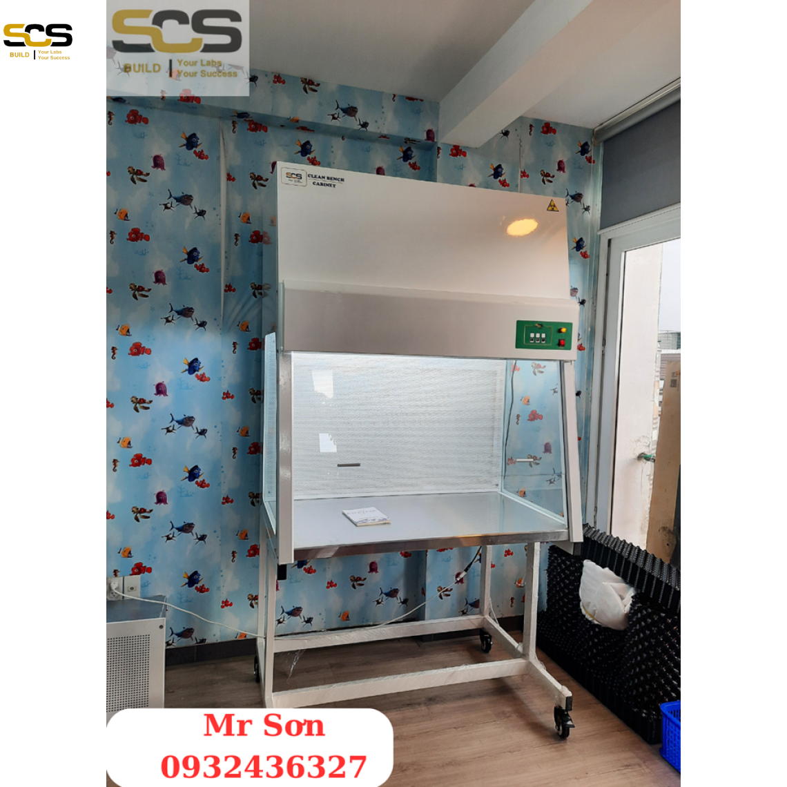 TỦ CẤY VI SINH DÒNG KHÍ THỔI NGANG KÍCH THƯỚC 1500MM