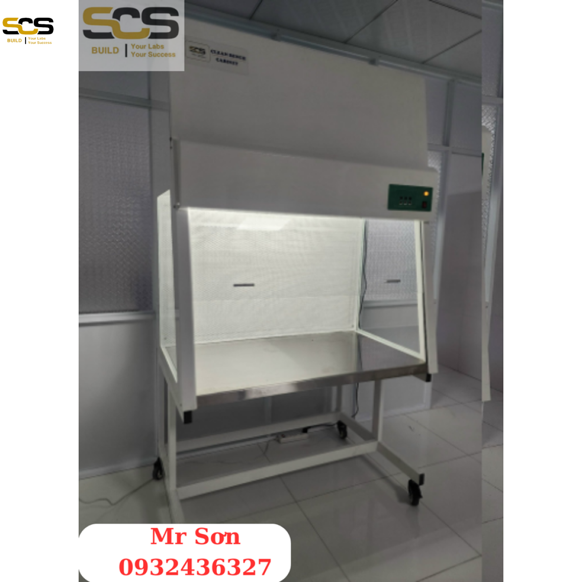 TỦ CẤY VI SINH DÒNG KHÍ THỔI NGANG KÍCH THƯỚC 1500MM