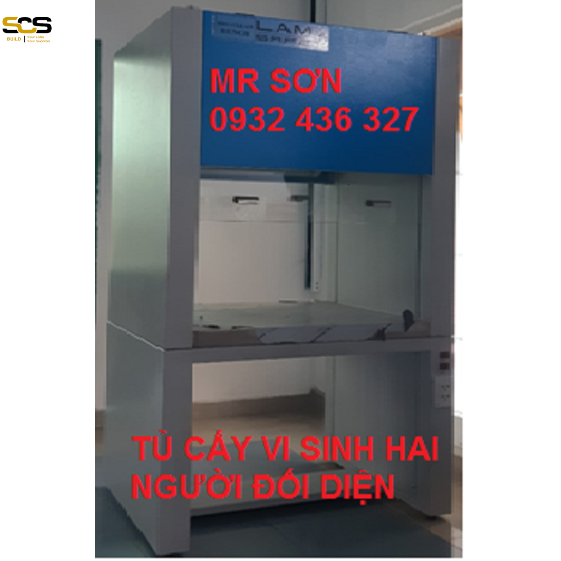 Tủ cấy vi sinh hai người đối diện