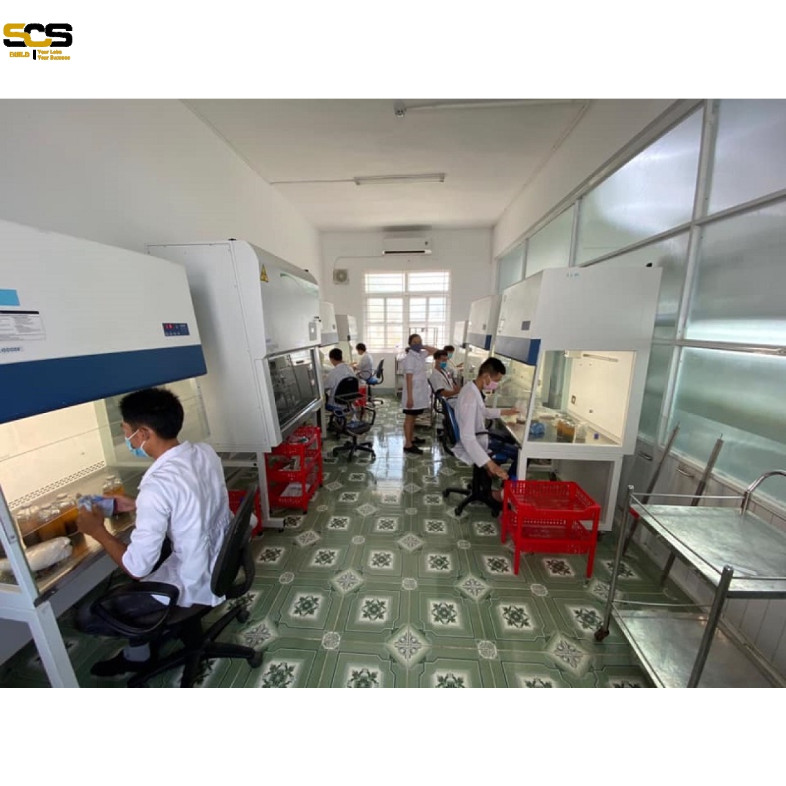 Tủ Cấy Vi Sinh Dòng Thổi Ngang Loại kích thước 1.2m