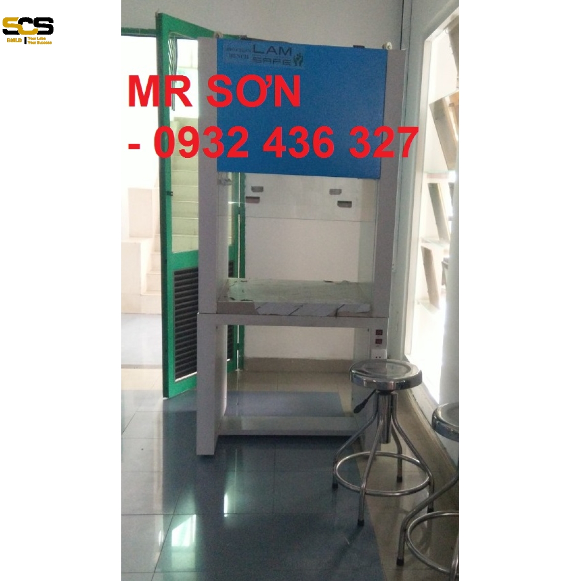 Tủ cấy vi sinh hai người đối diện