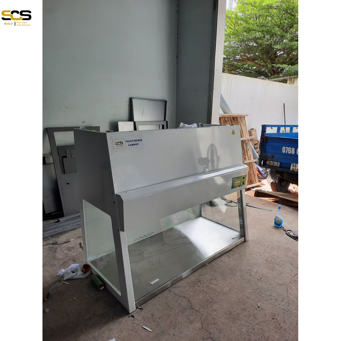 Tủ cấy vi sinh dòng khí thổi đứng cửa trượt loại 1500mm