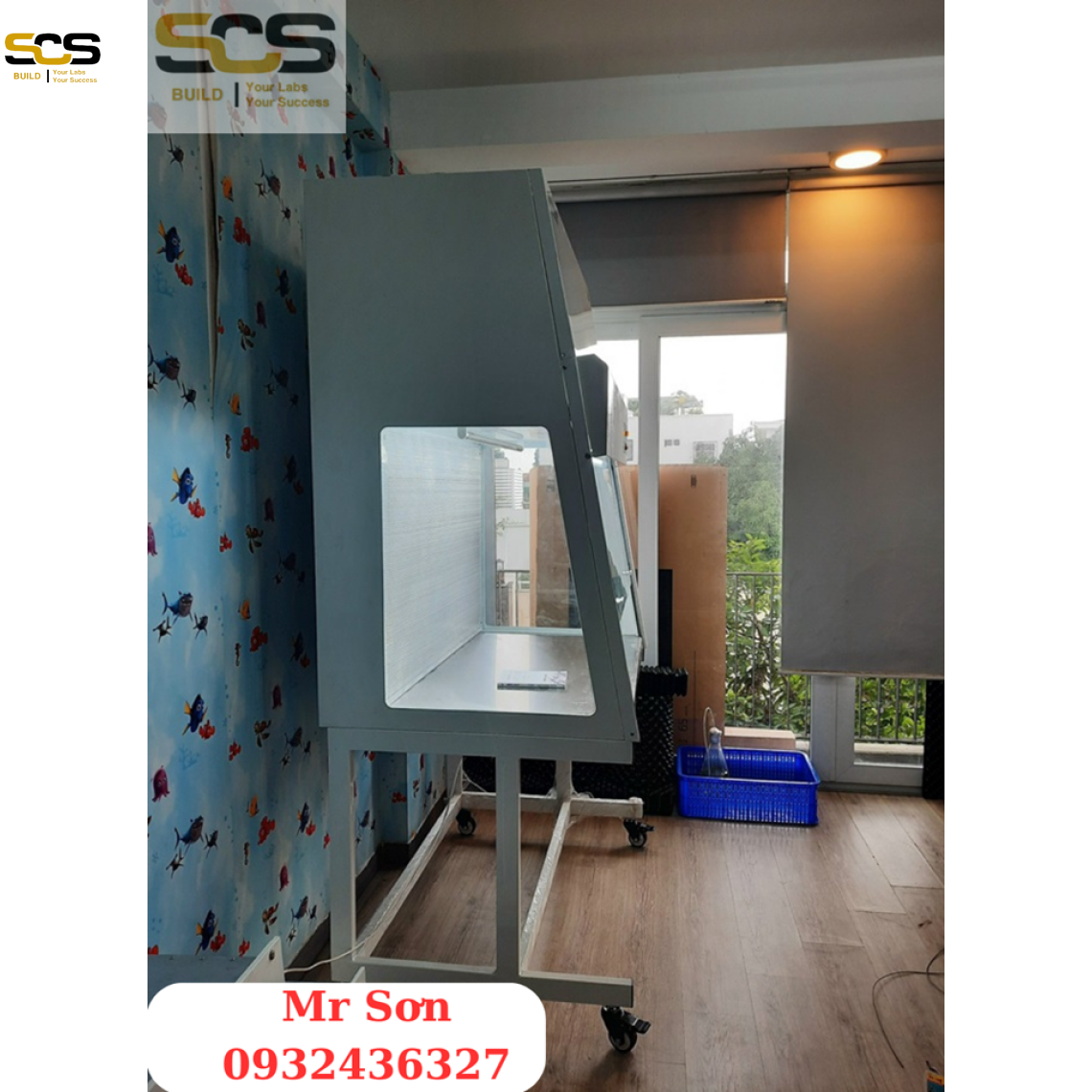 TỦ CẤY VI SINH DÒNG KHÍ THỔI NGANG KÍCH THƯỚC 900MM