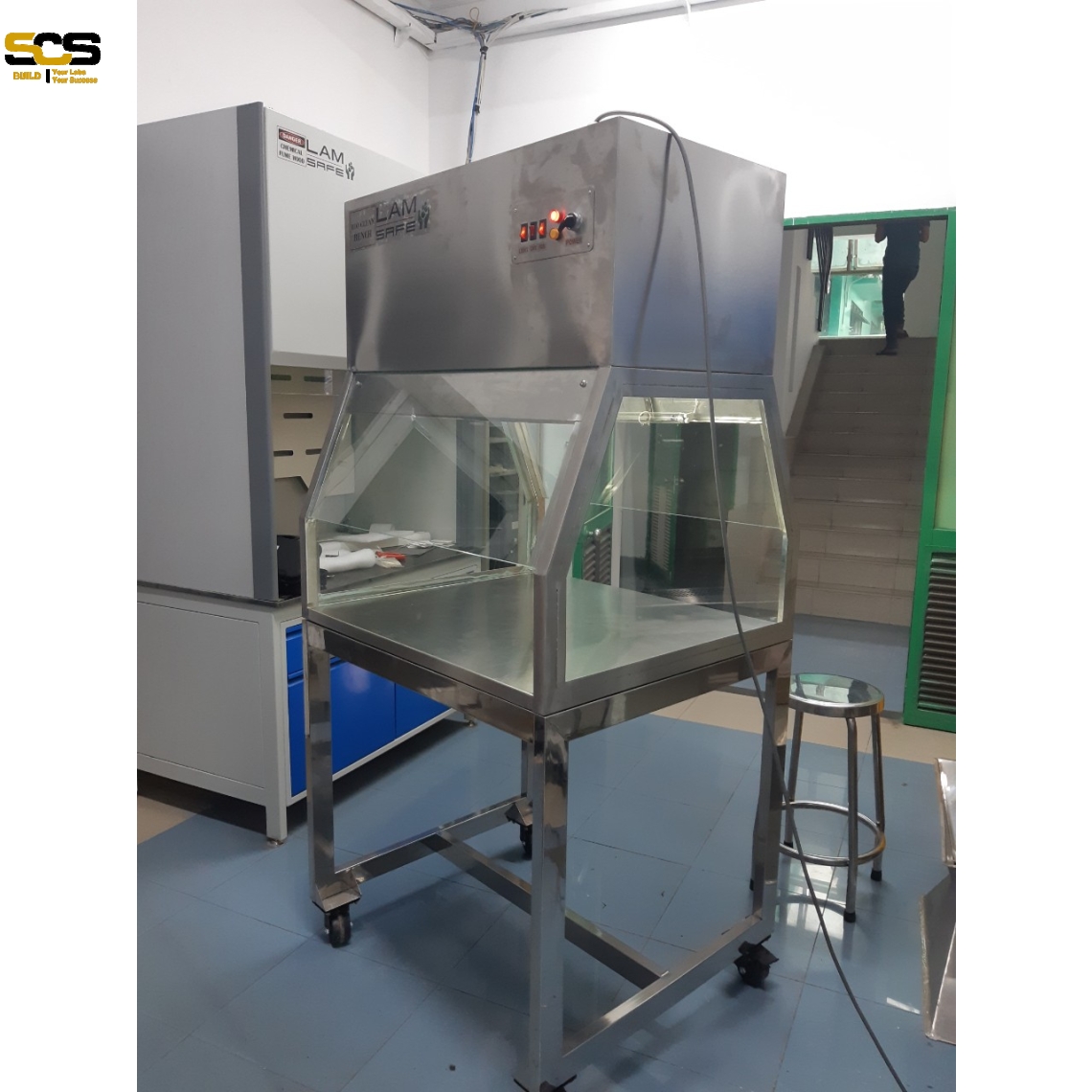 TỦ CẤY VI SINH HAI NGƯỜI ĐỐI DIỆN KHÔNG CỬA