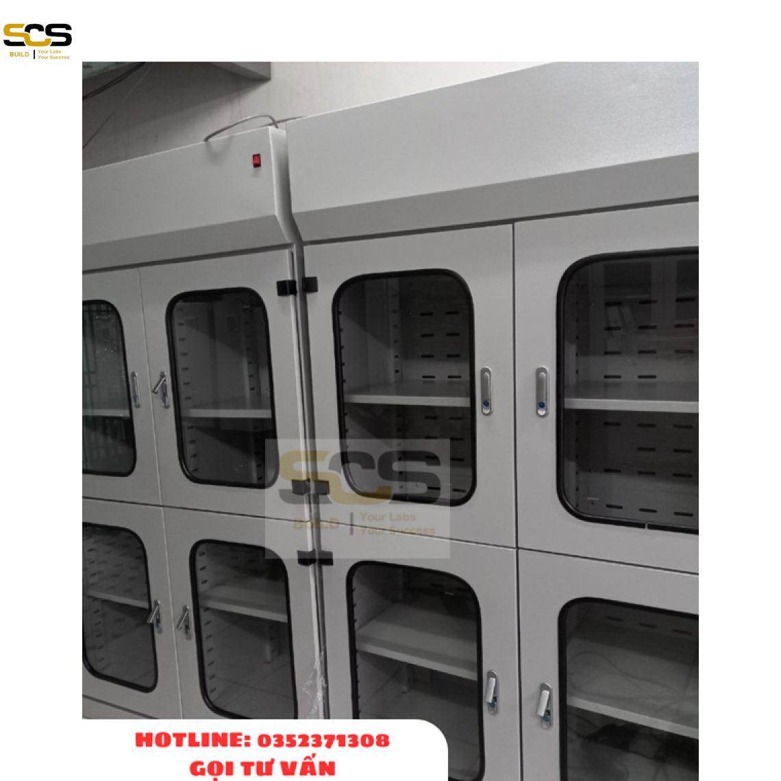 Tủ đựng hóa chất phòng thí nghiệm