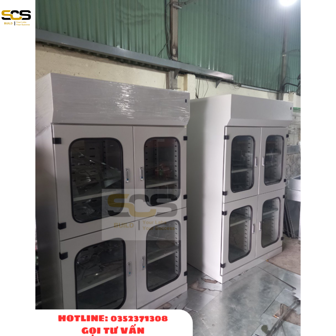 Tủ đựng hóa chất chuyên dụng phòng thí nghiệm