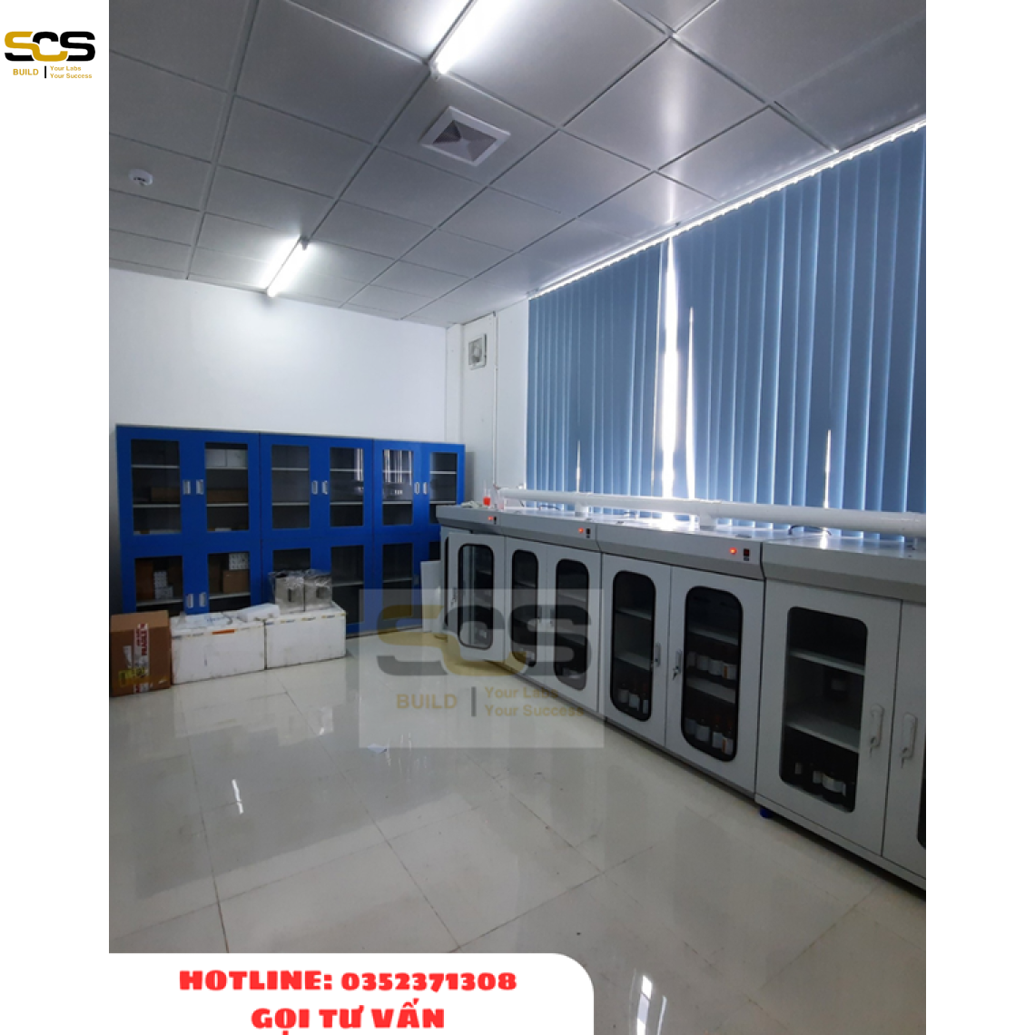 Tủ đựng hóa chất có quạt hút